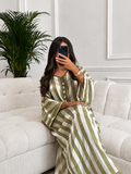 Gandoura Jawhara oversize olive 🫒