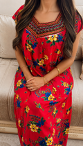 Robe Tiziri Flora Rouge