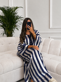 Gandoura Jawhara Oversize Bleue 🦋