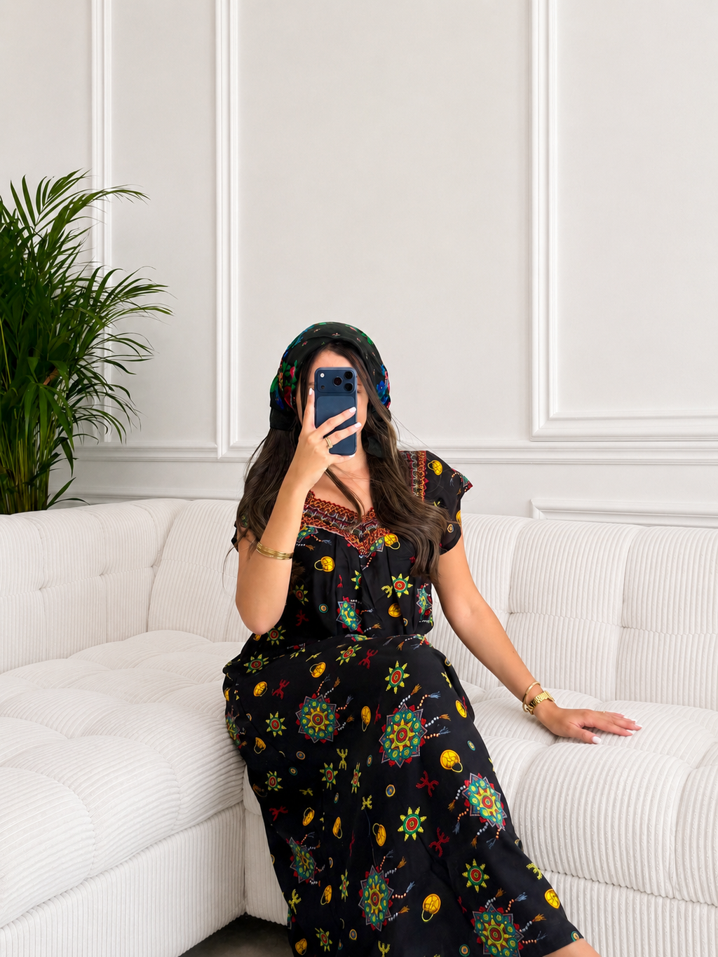 Robe Tiziri Amazigh Noire