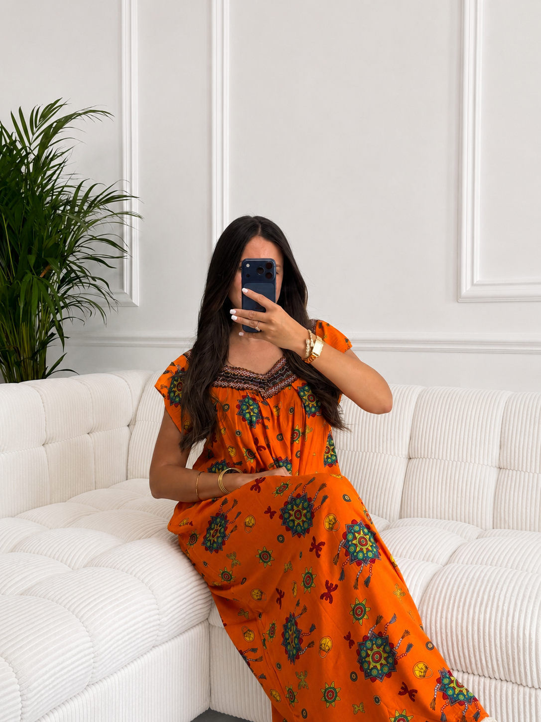 Robe Tiziri Orange