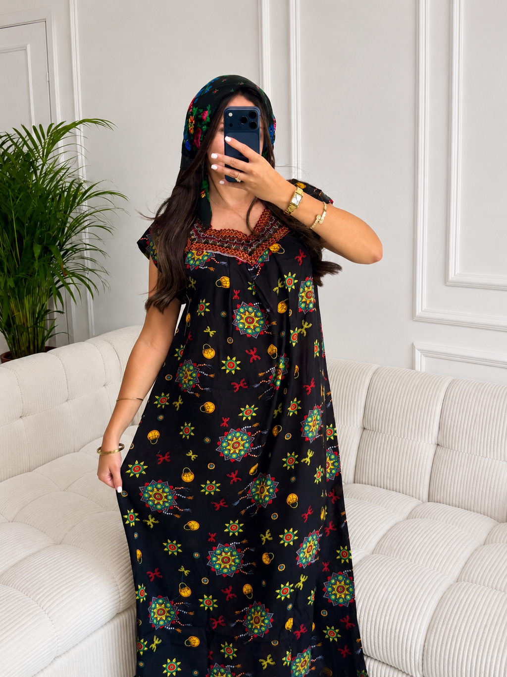Robe Tiziri Amazigh Noire