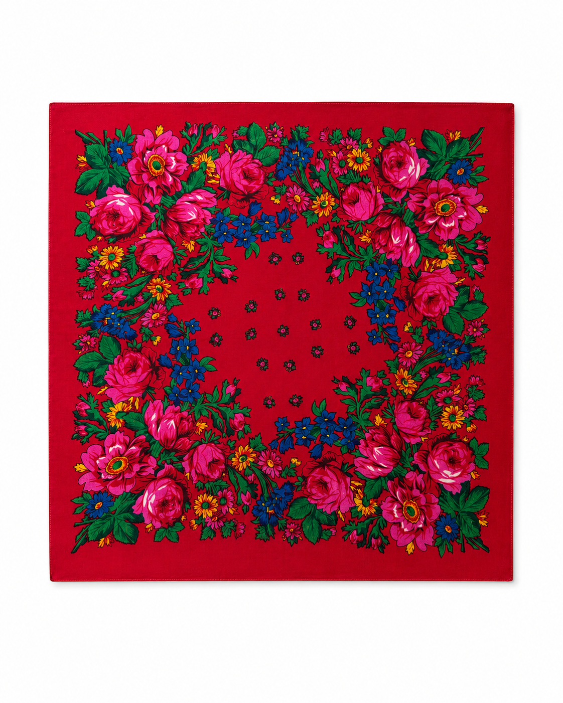 Foulard kabyle traditionnel Rouge — Best-seller