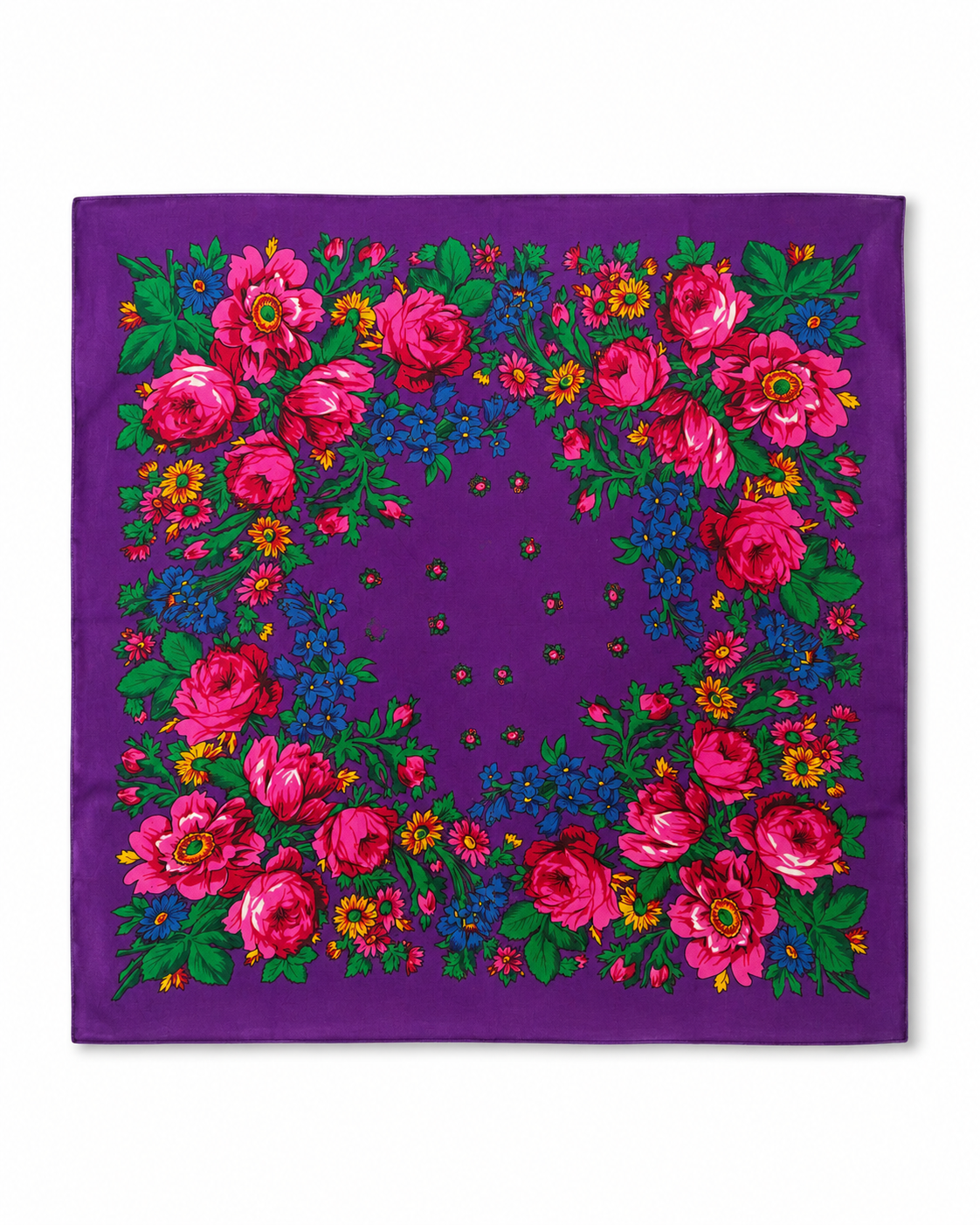 Foulard kabyle traditionnel violet — Best-seller