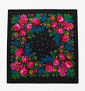 Foulard kabyle traditionnel Noir — Best-seller