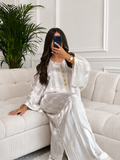 Gandoura Jawhara oversize blanche 🤍