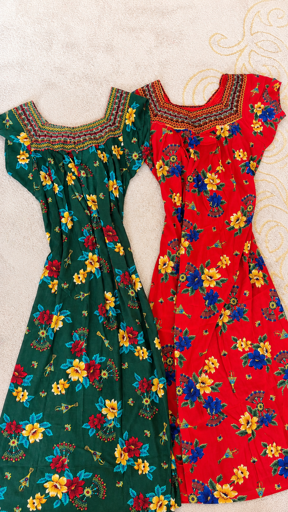 Robe Tiziri Flora Rouge