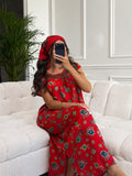 Robe Tiziri Amazigh Rouge