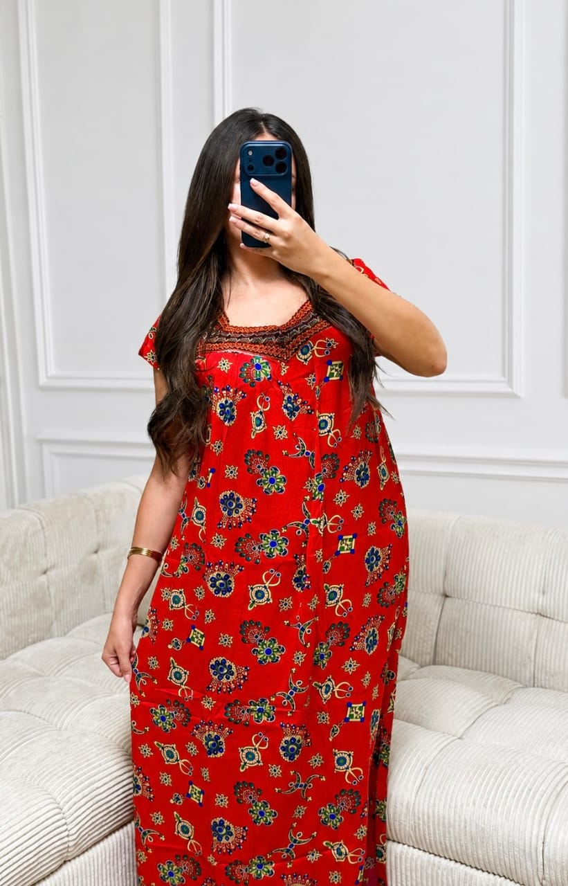 Robe Tiziri Amazigh Rouge